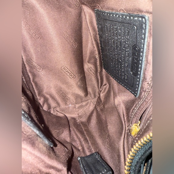 Coach - Vintage Demi 9844 Baguette Swingbag Mini Legacy Handbag - Picture 8 of 8